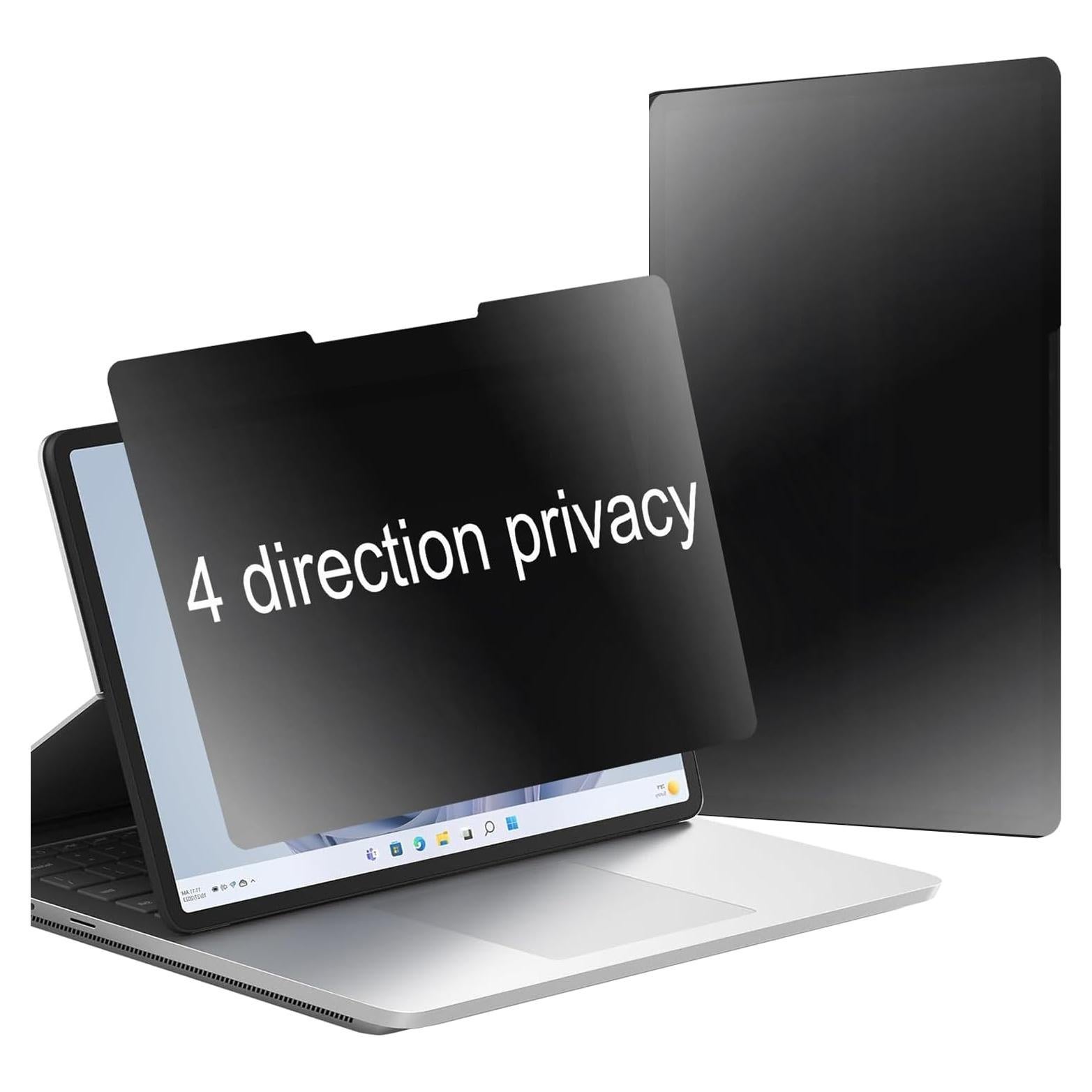 Protector de Pantalla Privado Mate BWEDXEZ 12.4" para SurFace Laptop Go