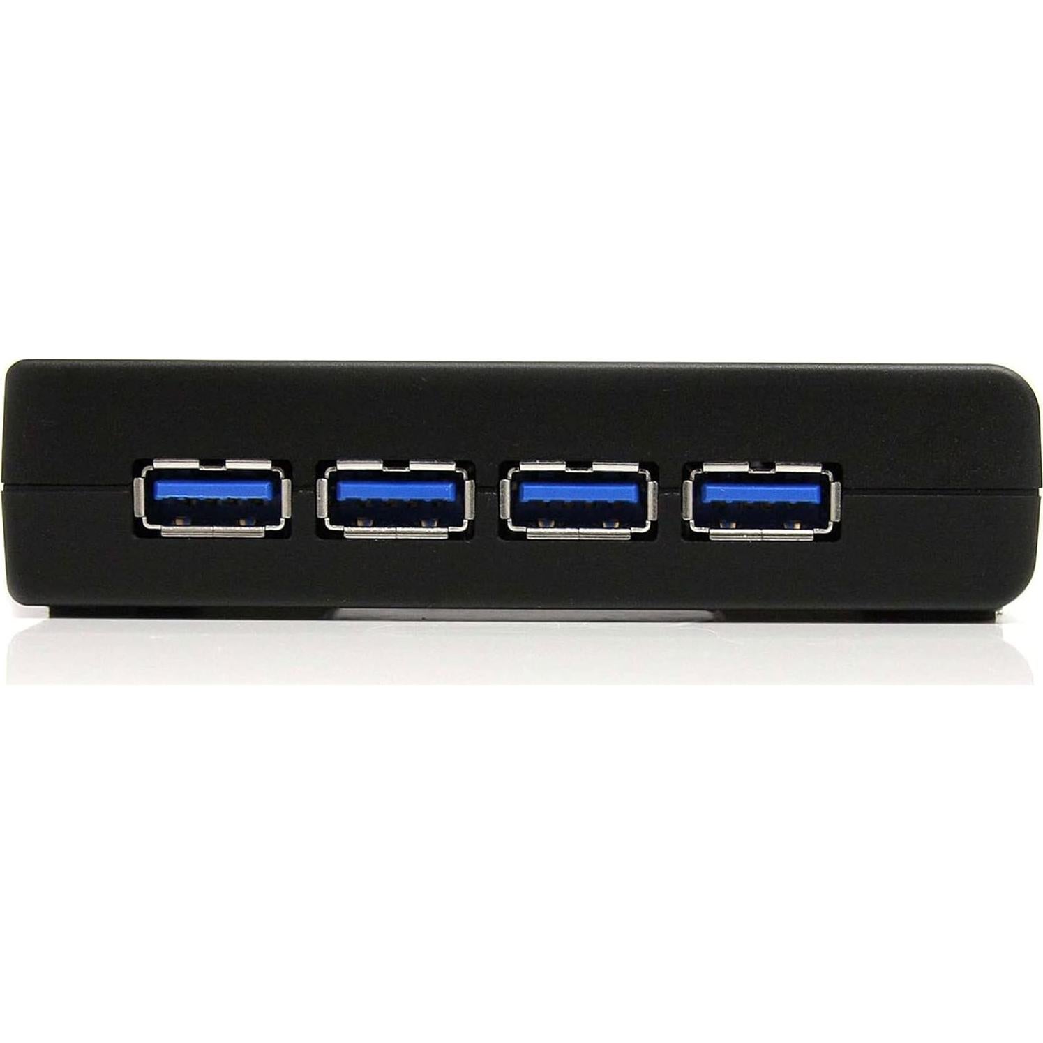 Hub USB 3.0 StarTech de 4 Puertos Alimentado 5Gbps
