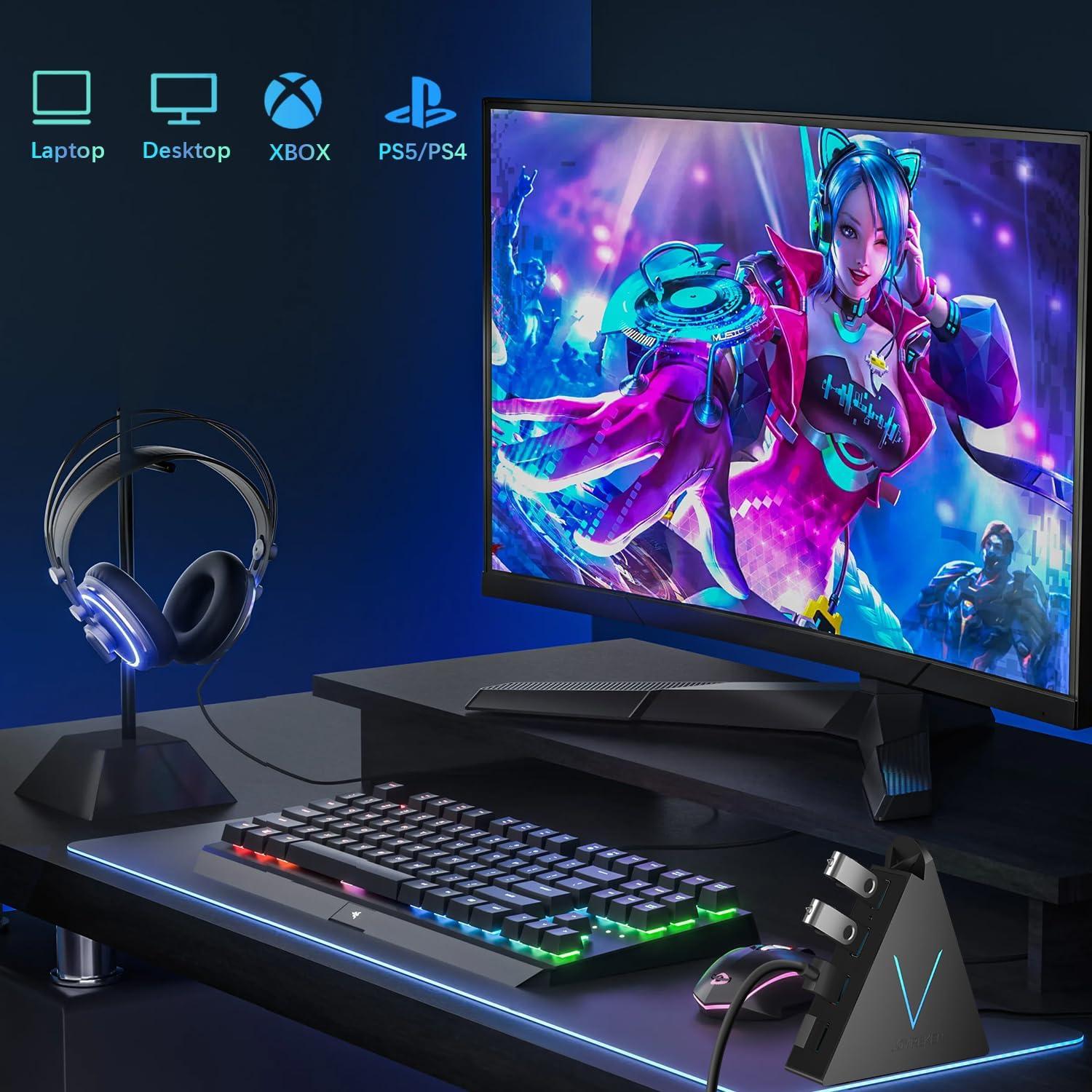 Hub USB 3.0 JoyReken de 4 Puertos con Cable de 60.96 cm