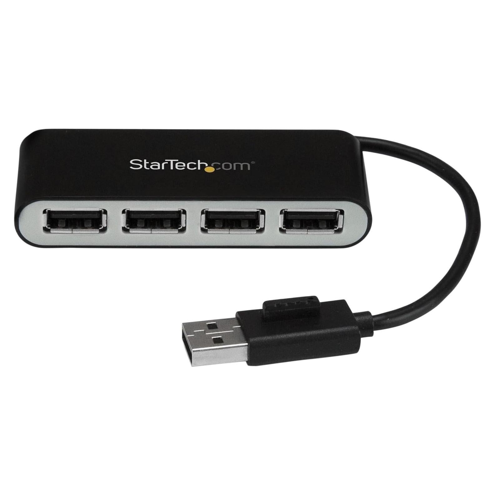Hub USB 2.0 StarTech ST4200MINI2 - 4 Puertos Compacto