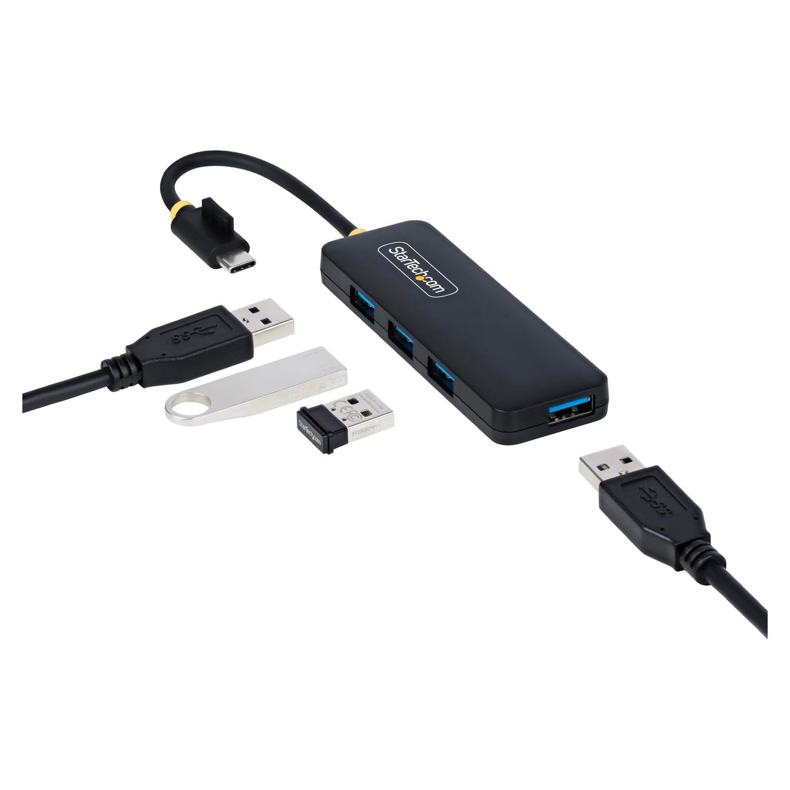 Hub USB-C 4 Puertos StarTech.com, USB 3.0, Portátil