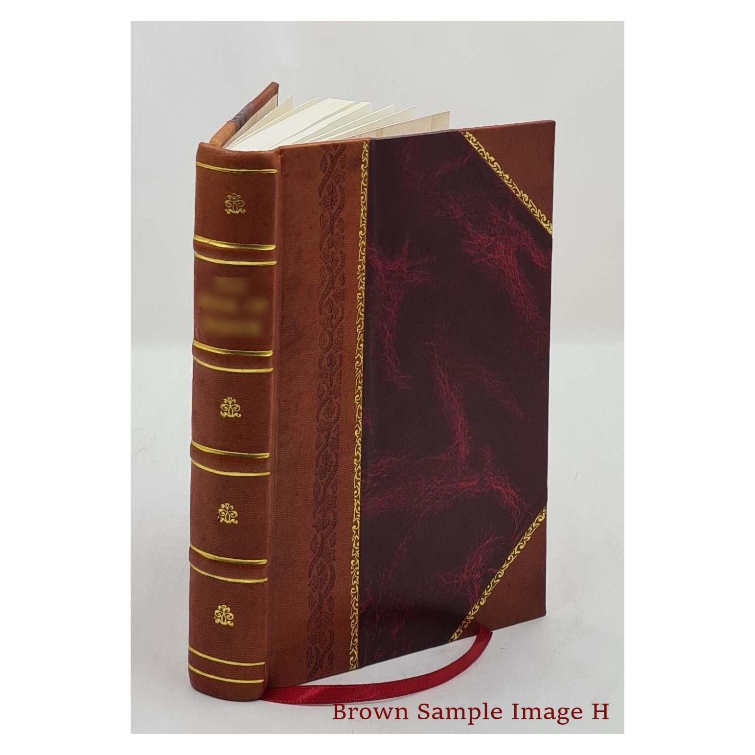 La marquesa de Bellaflor - Wenceslao Ayguals - Encuadernación cuero