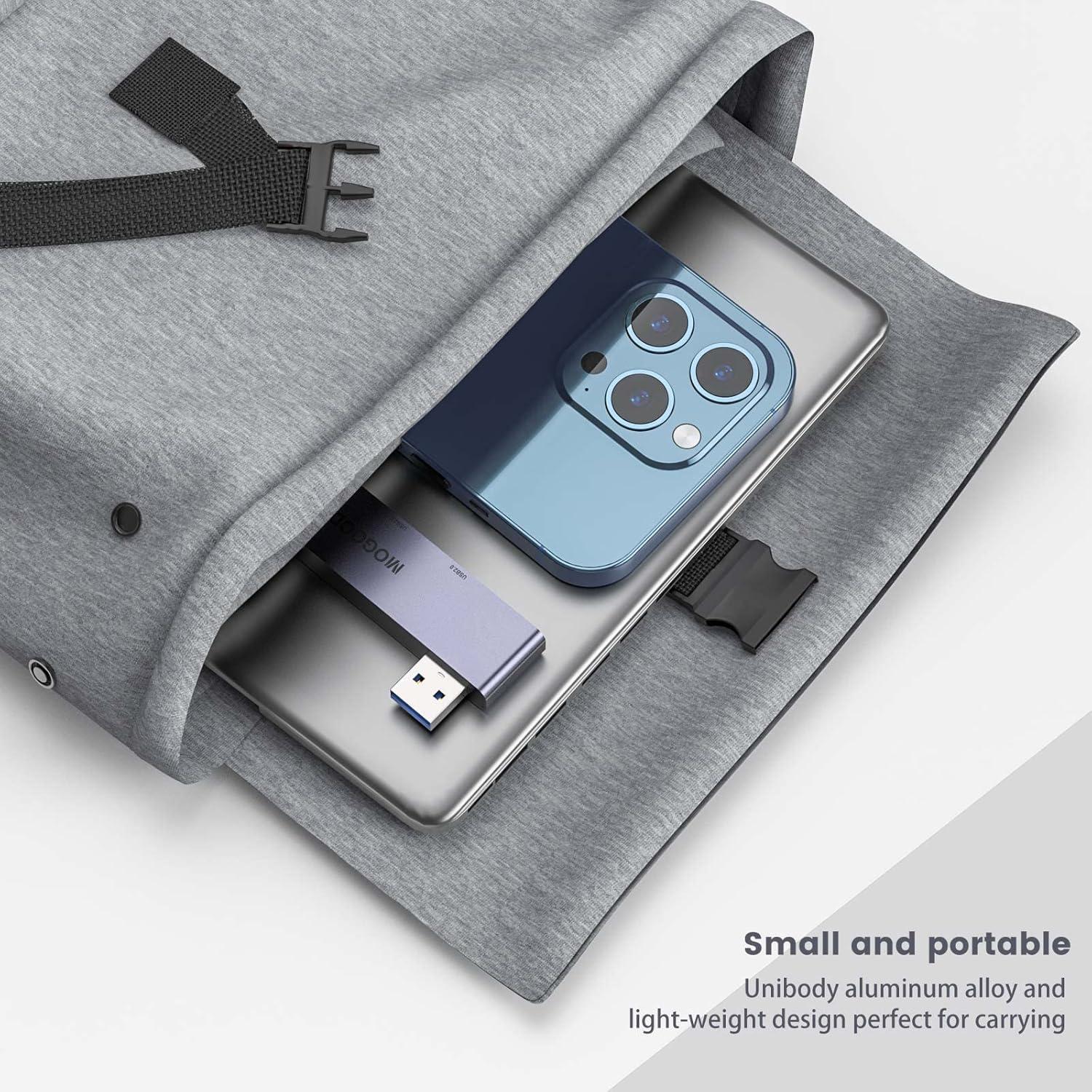 Hub USB Fidioto 4 Puertos 1x3.0 y 3x2.0 para Laptop