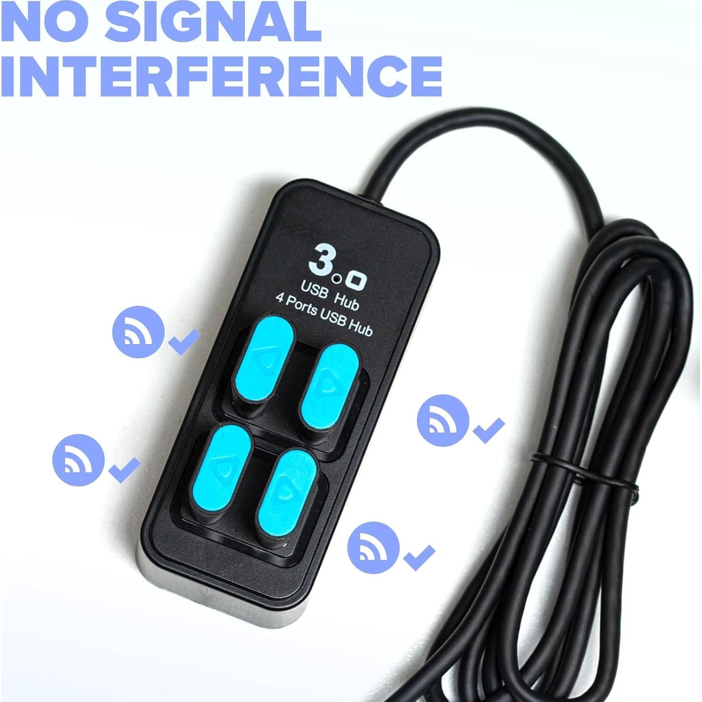 Hub USB 4 Puertos Rebuff Reality para VIVE Tracker