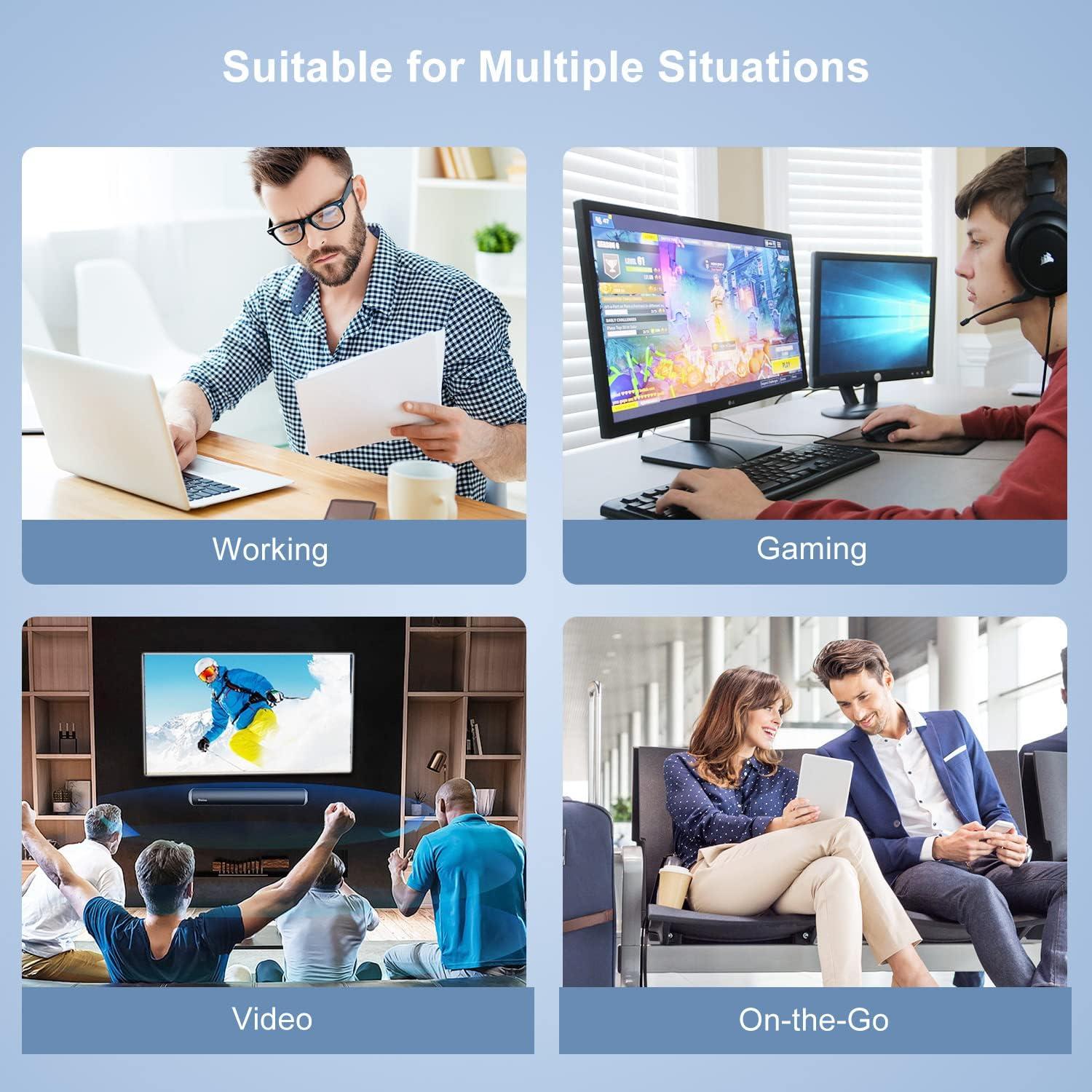 Hub USB 3.0 Alimentado RAOYI 8 Puertos 36W Negro