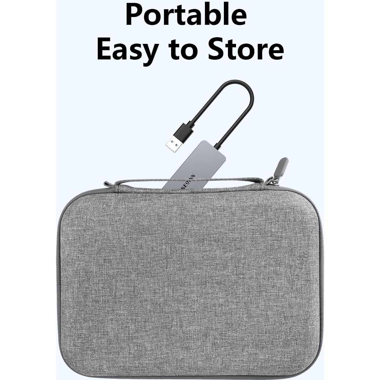 Hub USB 3.0 de 4 Puertos con Alimentación USB-C - Shenzhen Lingdong