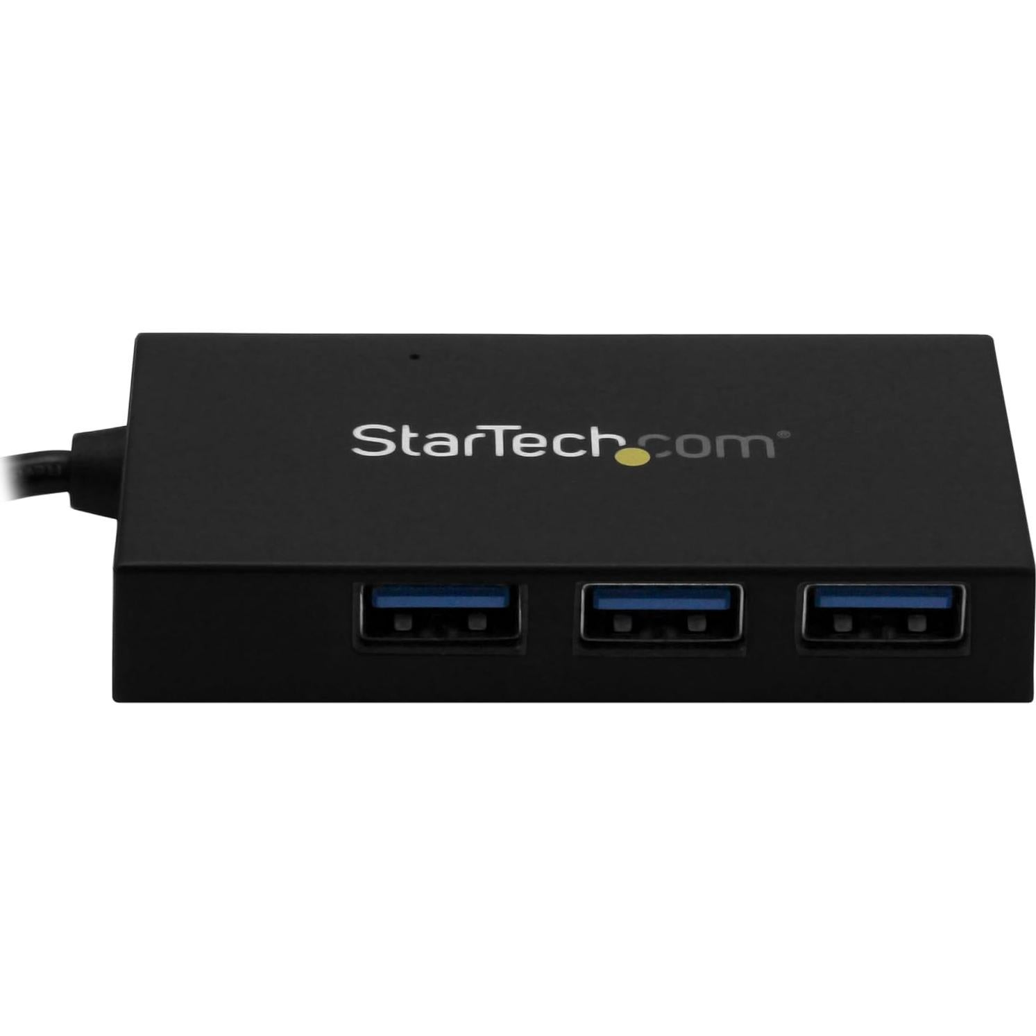 Hub USB 3.0 StarTech 4 Puertos Tipo-A y Tipo-C 5Gbps