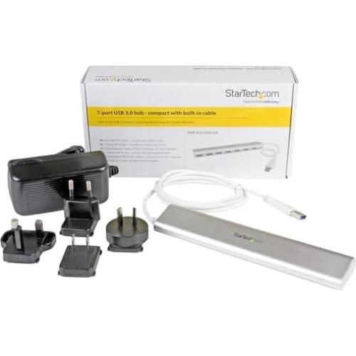 Hub USB 3.2 de 7 Puertos StarTech ST73007UA Aluminio