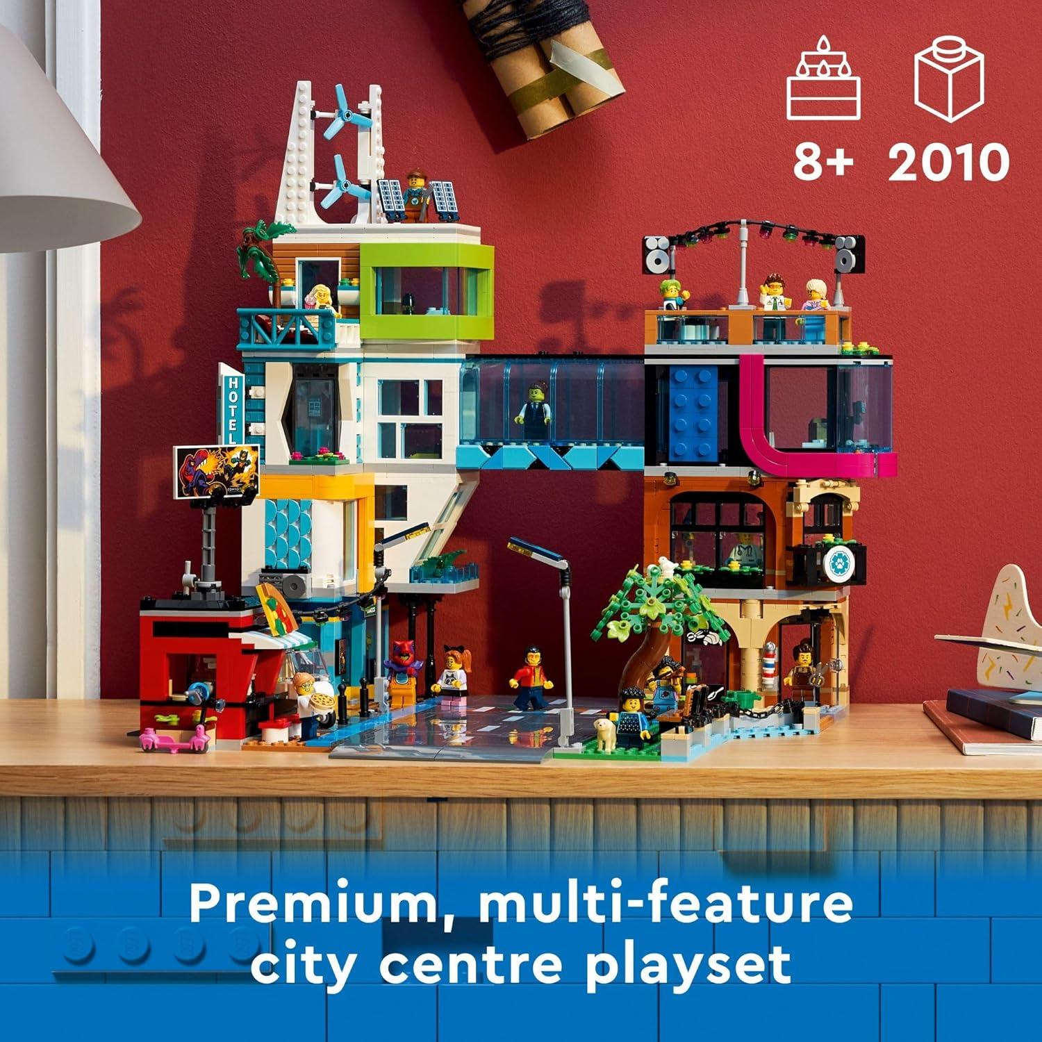 LEGO City Centro 60380 Juego de Construcción 2010 Piezas