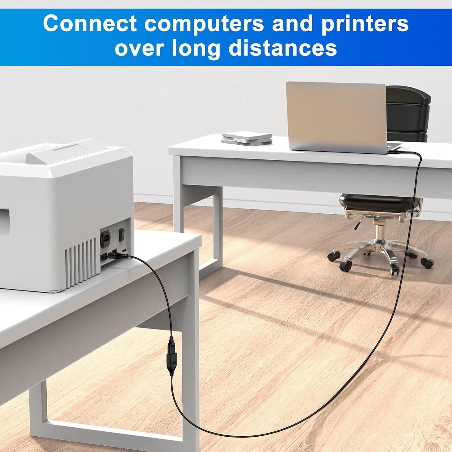 Cable de Extensión USB 3.0 1.83m Macho a Hembra - Negro