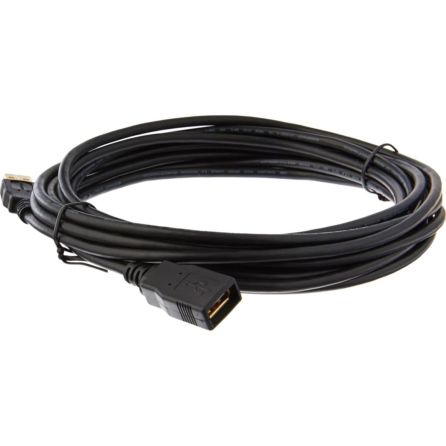 Cable de Extensión USB 2.0 Monoprice 4.57m Macho a Hembra
