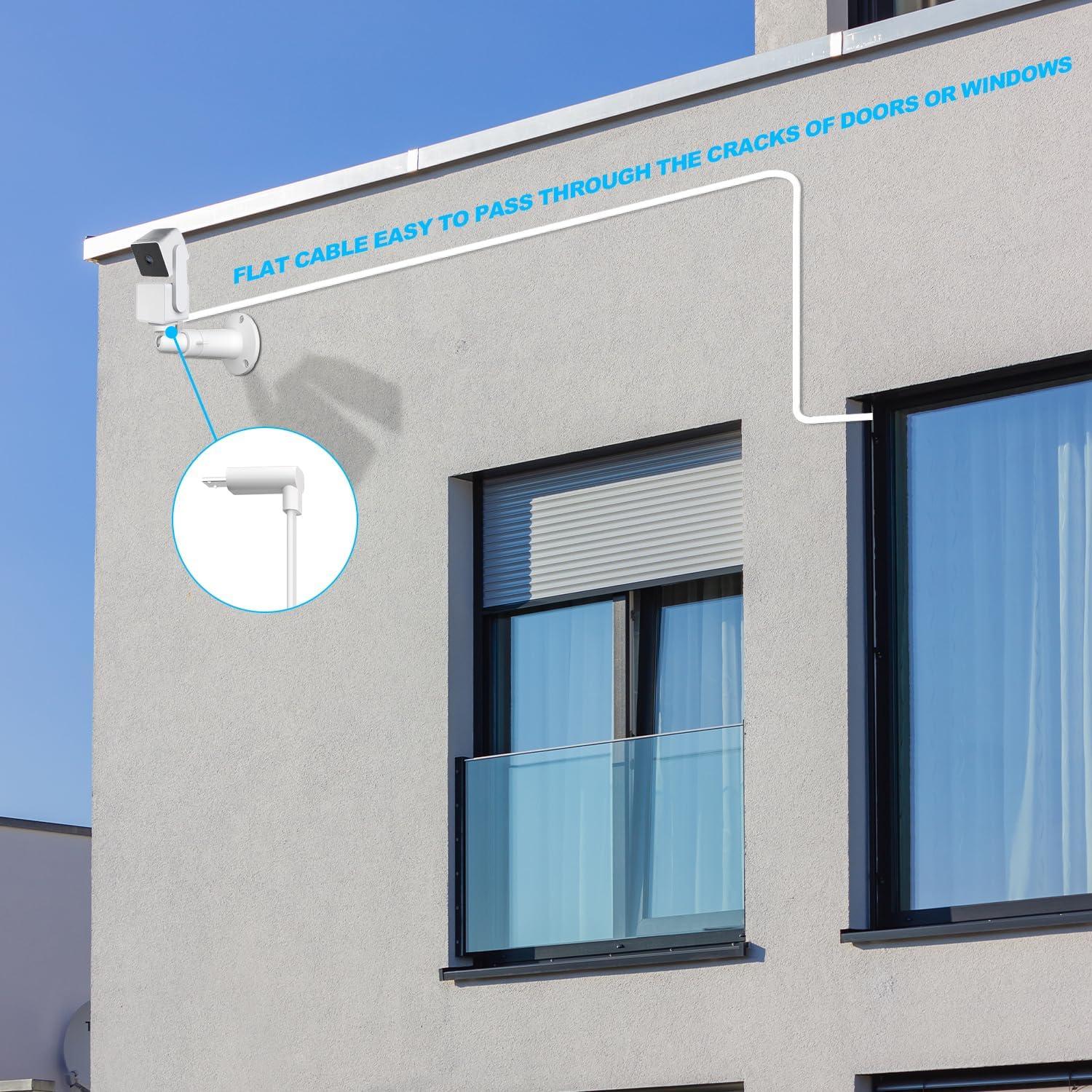 Paquete de 2 Cables de Extensión Micro USB 6m para Cámaras