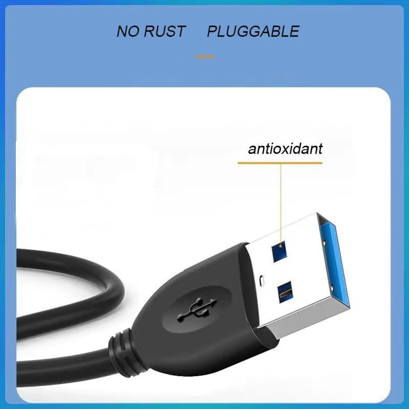 Cable de Extensión USB 3.0 Macho a Hembra 2 Pack 0.30m XCZZYB