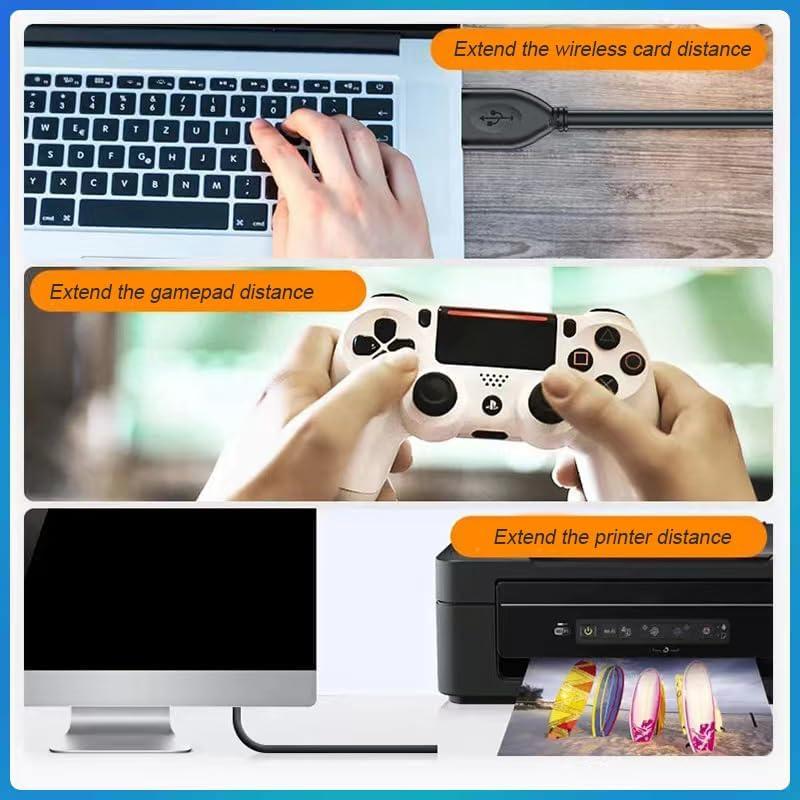 Cable de Extensión USB 3.0 Macho a Hembra 2 Pack 0.30m XCZZYB