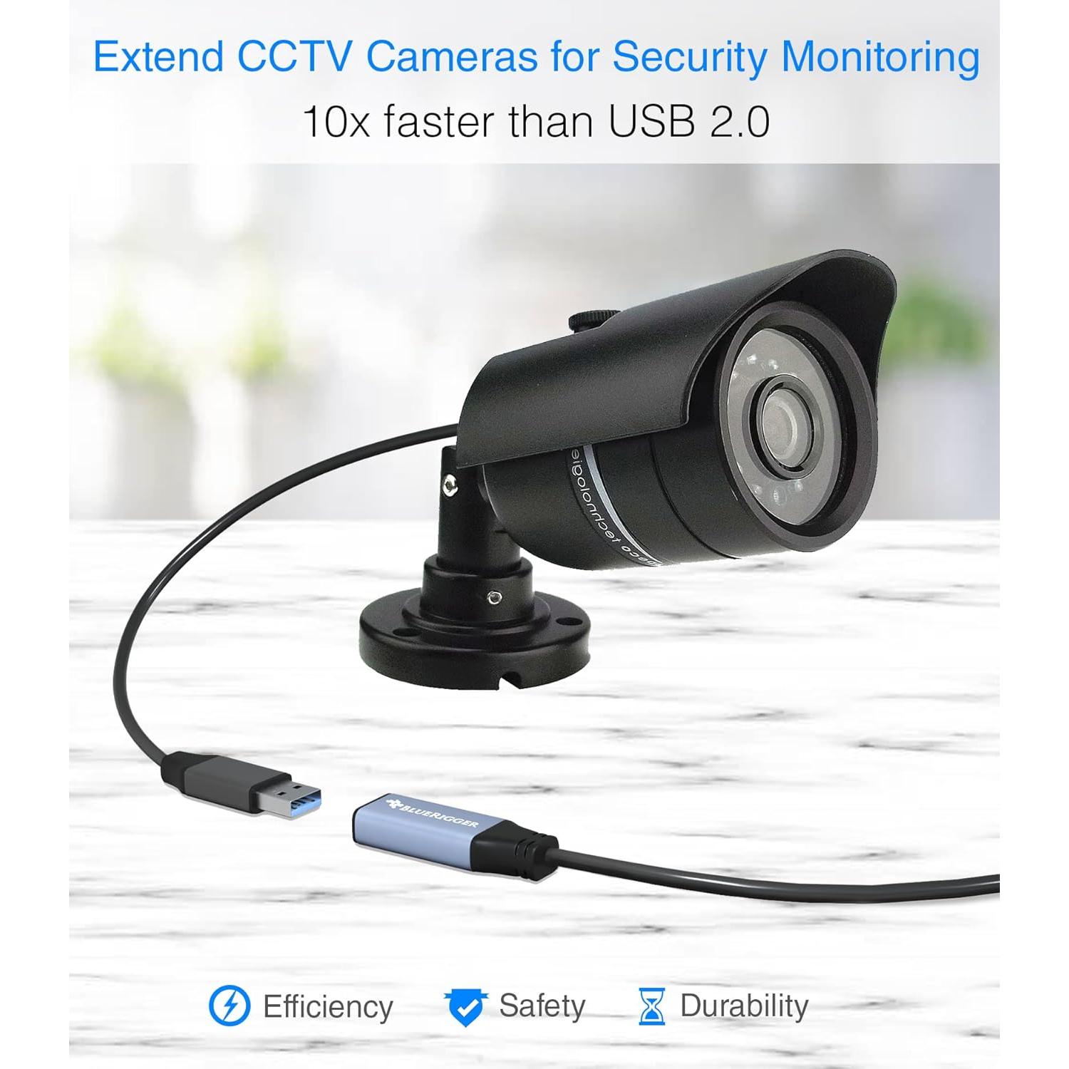 Cable de Extensión USB 3.0 BlueRigger 1.83m Macho a Hembra