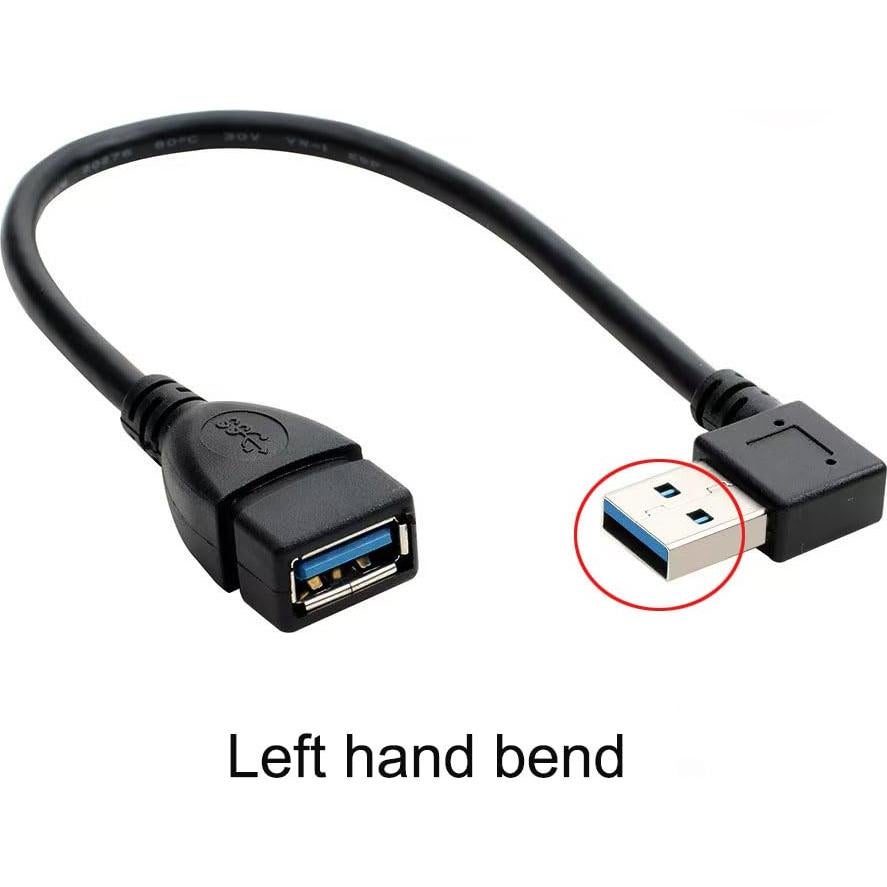 Cable de Extensión USB 3.0 Macho a Hembra 25cm - SZMXUCK