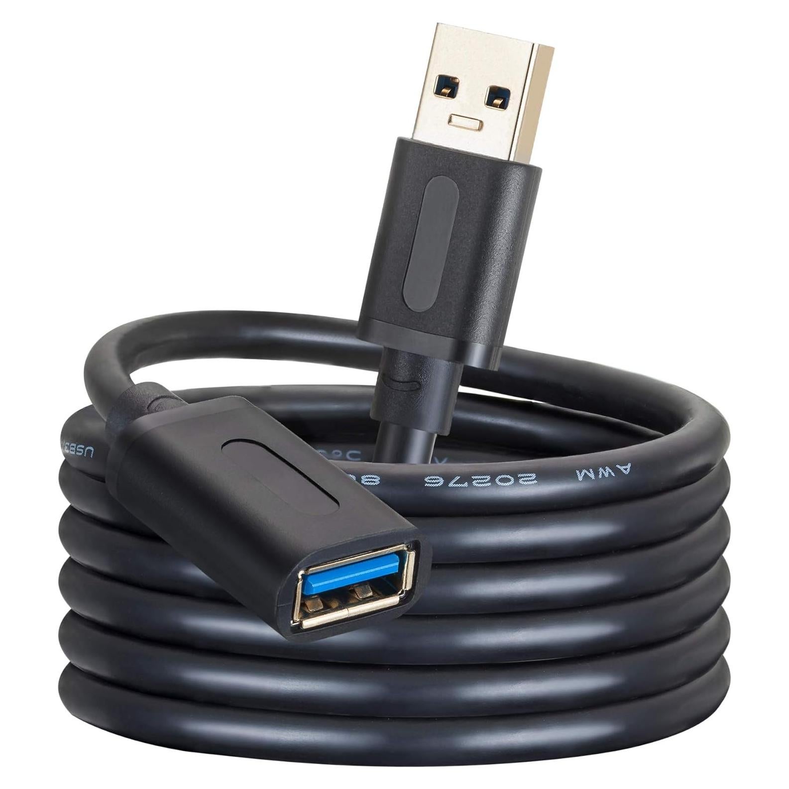 Cable de Extensión USB 3.0 Jelly Tang 4.57m Alta Velocidad