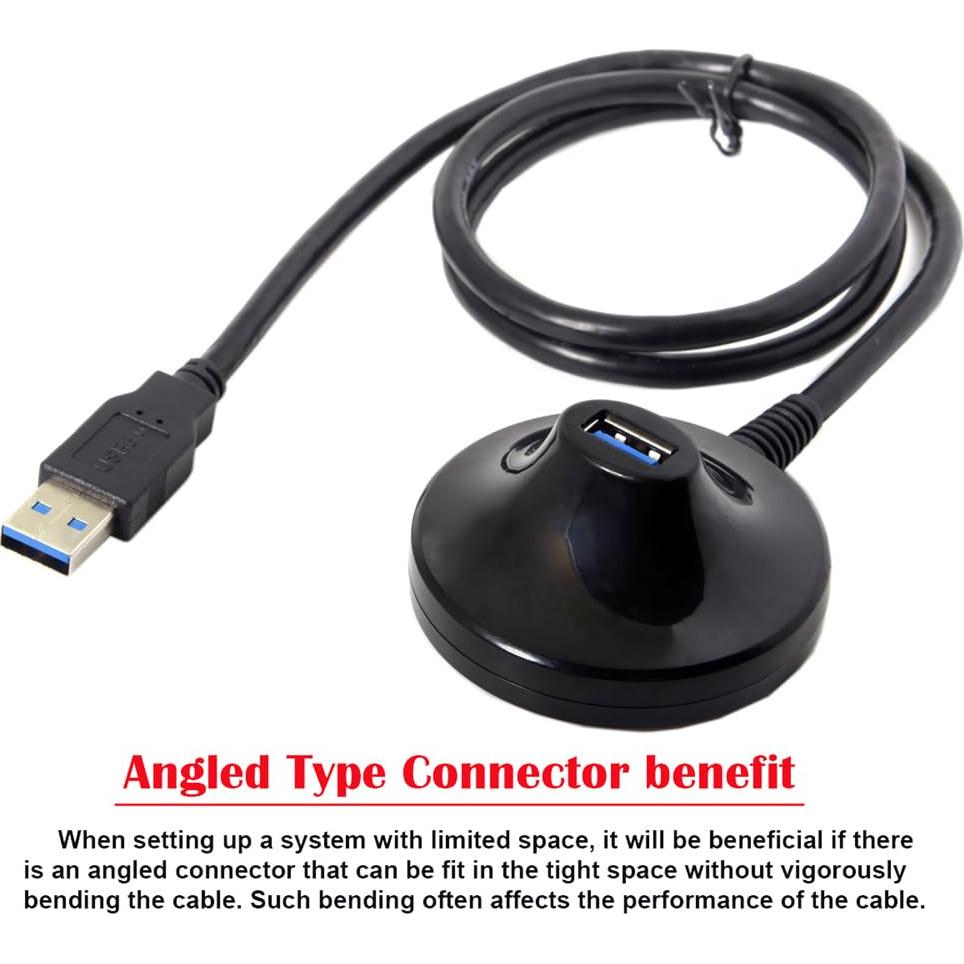 Cable de Extensión USB 3.0 xiwai Tipo-A Macho a Hembra 0.8m