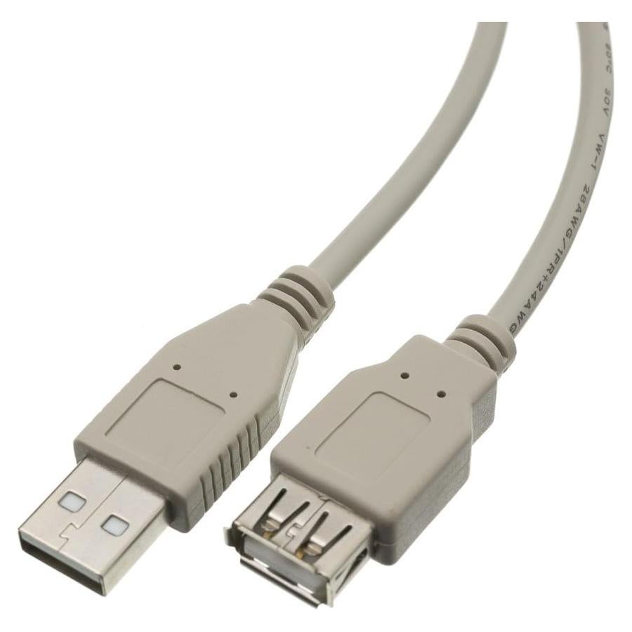 Cable de Extensión USB 2.0 CableWholesale 4.57m Tipo A Macho a Hembra