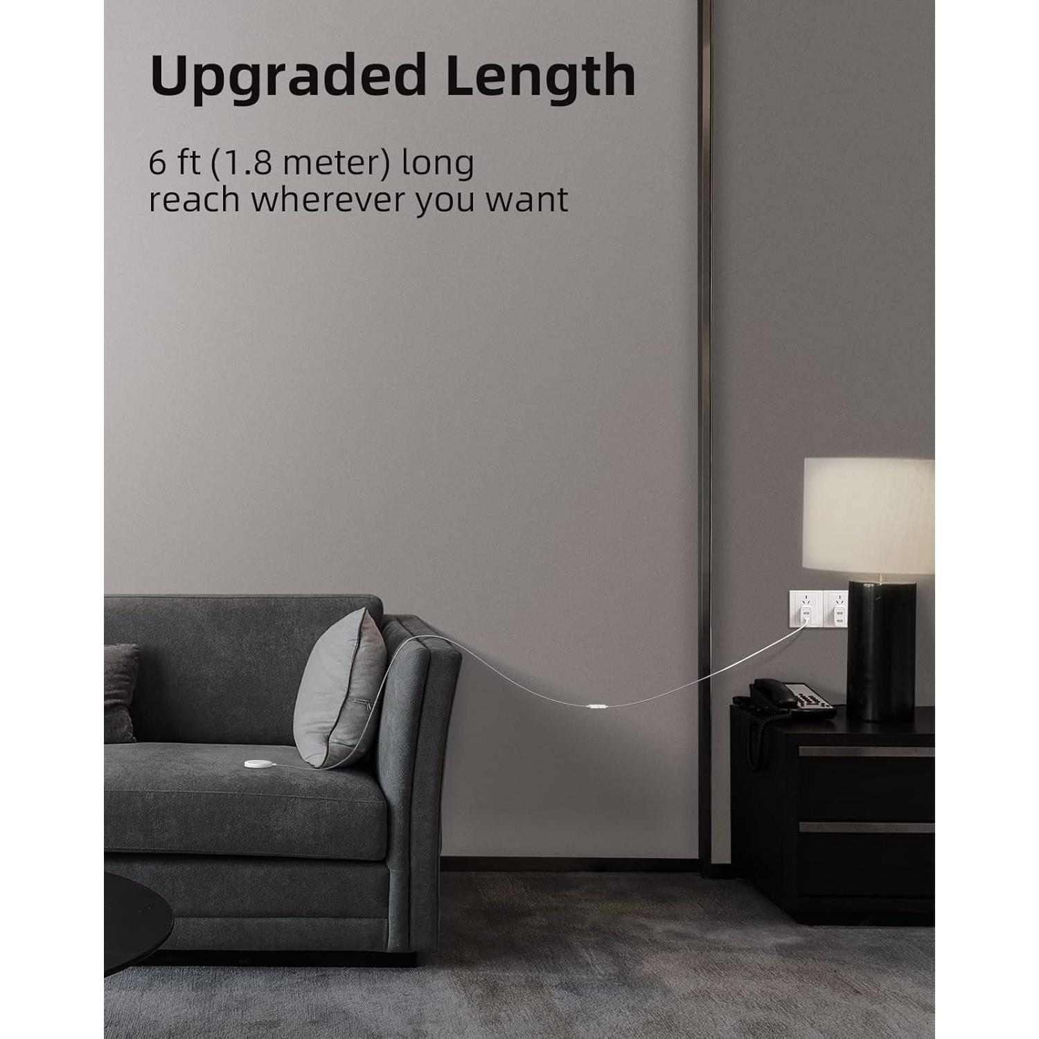 Cable Extensión USB C CONMDEX 1.83m Carga Rápida 3A Mag Safe