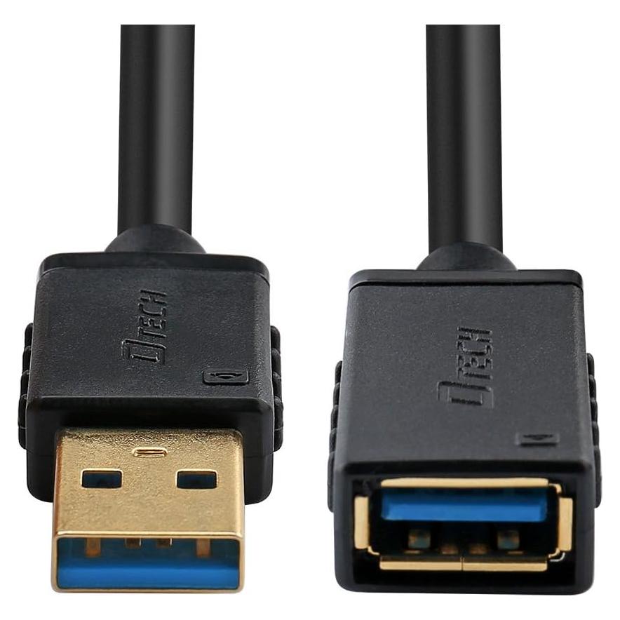 Cable de Extensión USB 3.0 DTECH 1 Metro Macho a Hembra