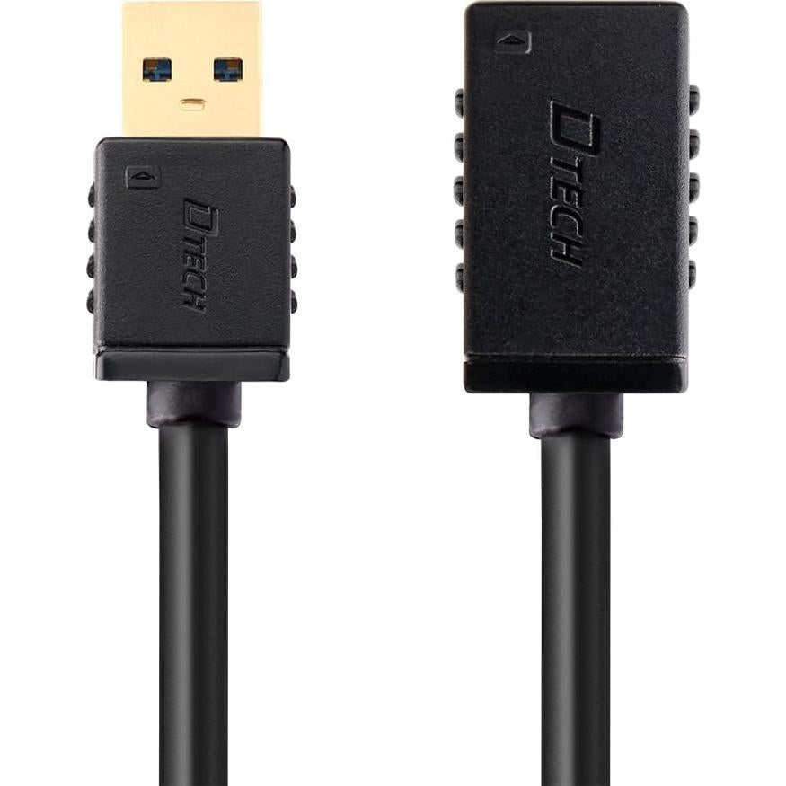 Cable de Extensión USB 3.0 DTECH 1 Metro Macho a Hembra