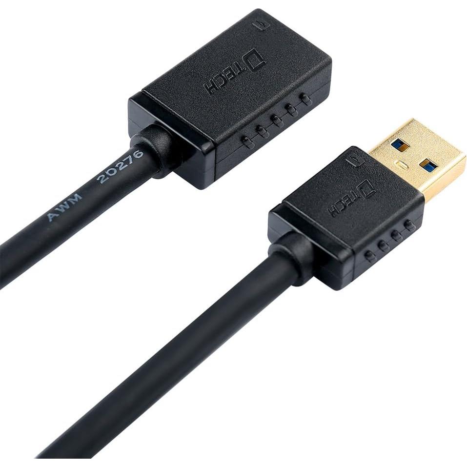 Cable de Extensión USB 3.0 DTECH 1 Metro Macho a Hembra