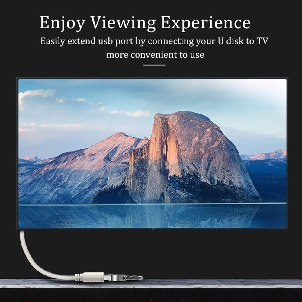 Cable de Extensión USB 2.0 CHOSEAL A-macho a A-hembra 3m