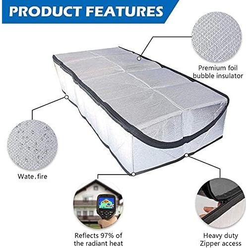 Cubierta de Aislamiento Ignífuga PAPILLON para Puerta de Ático 137x64 cm