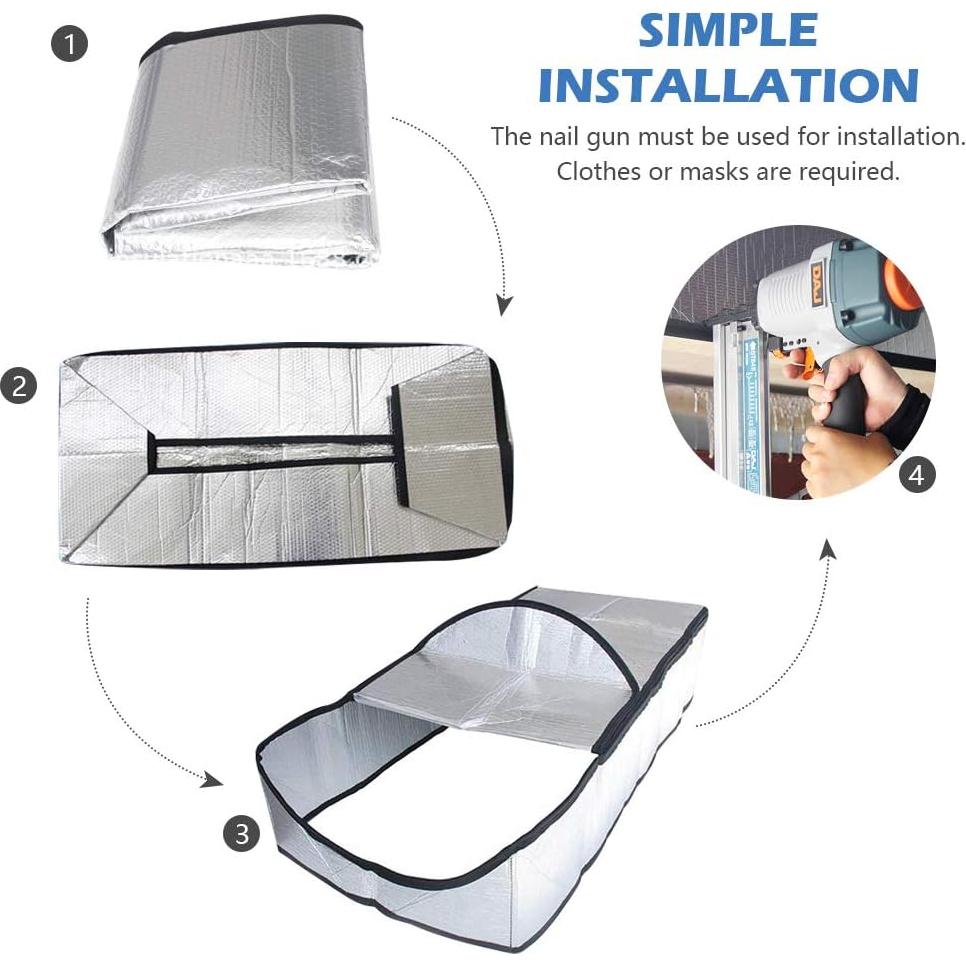 Cubierta de Aislamiento Ignífuga PAPILLON para Puerta de Ático 137x64 cm