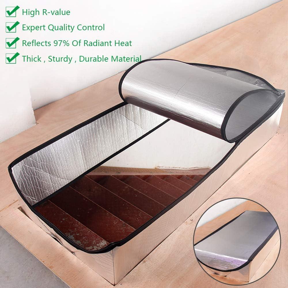 Cubierta de Aislamiento Ignífuga PAPILLON para Puerta de Ático 137x64 cm