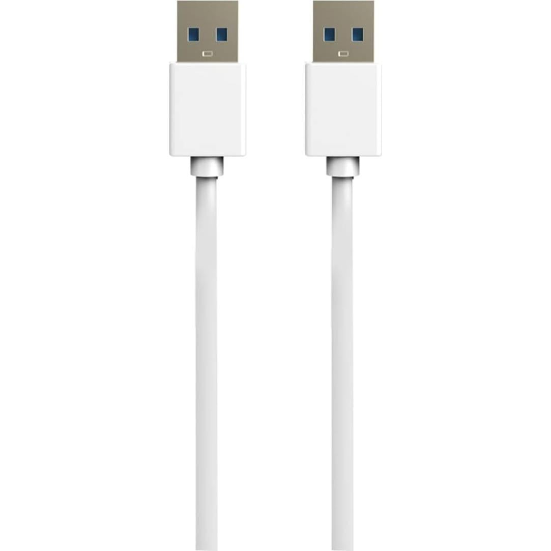 Cable Extensión USB 3.0 BolAAzuL Macho a Macho 1.5m Blanco