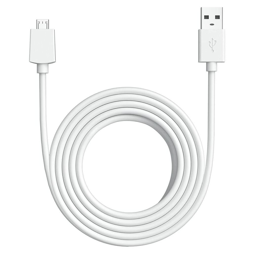 Ring 10 ft USB-A to Micro USB Power Cable for Indoor Cam (2nd Gen) - White