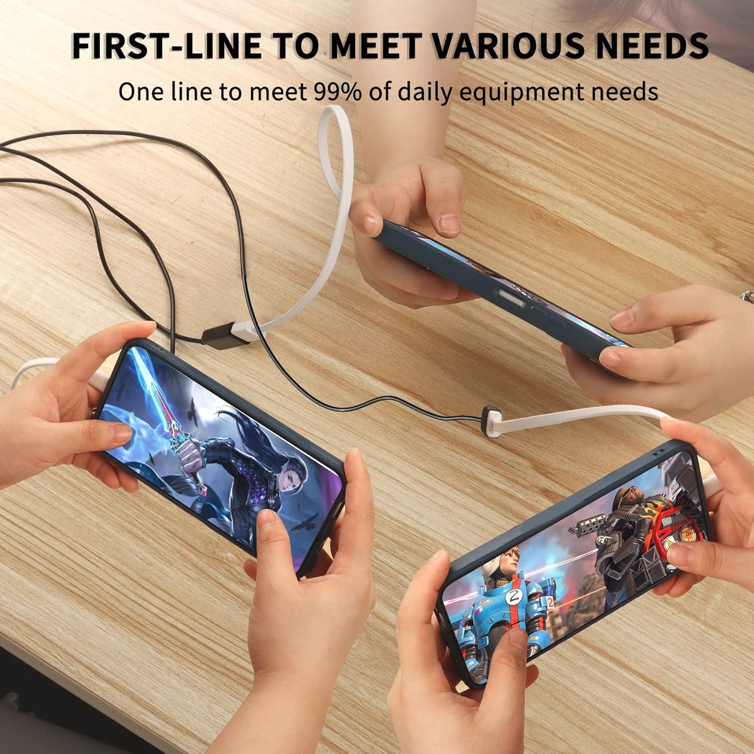 Divisor USB 2.0 RIIEYOCA 1m a 3 USB Hembras para Carga