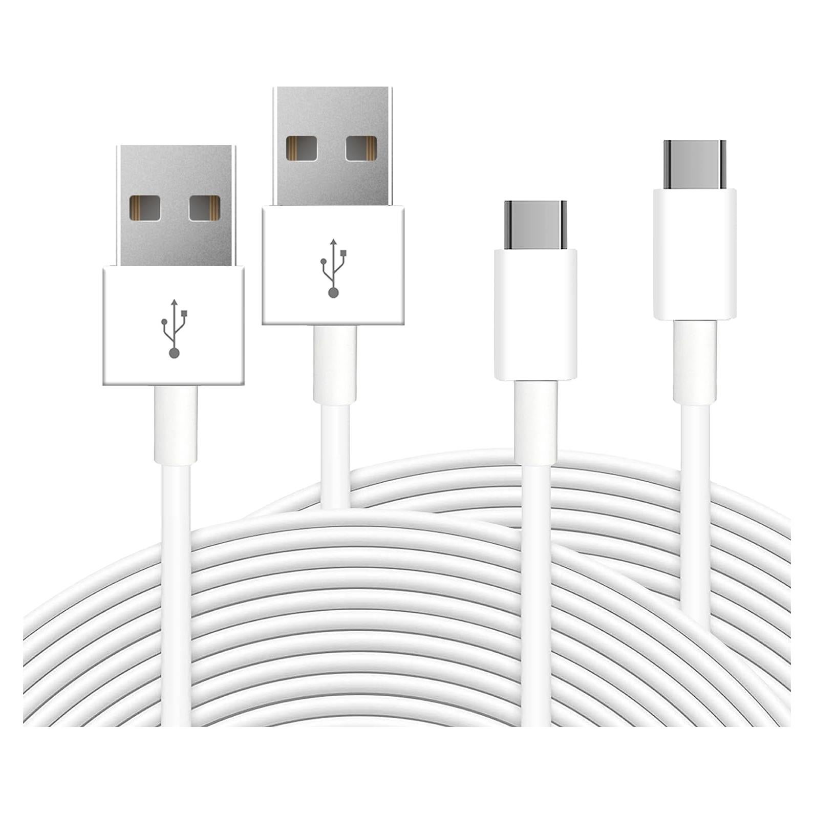 Paquete de 2 Cables USB A a USB-C 5M ANLINK para Cámaras
