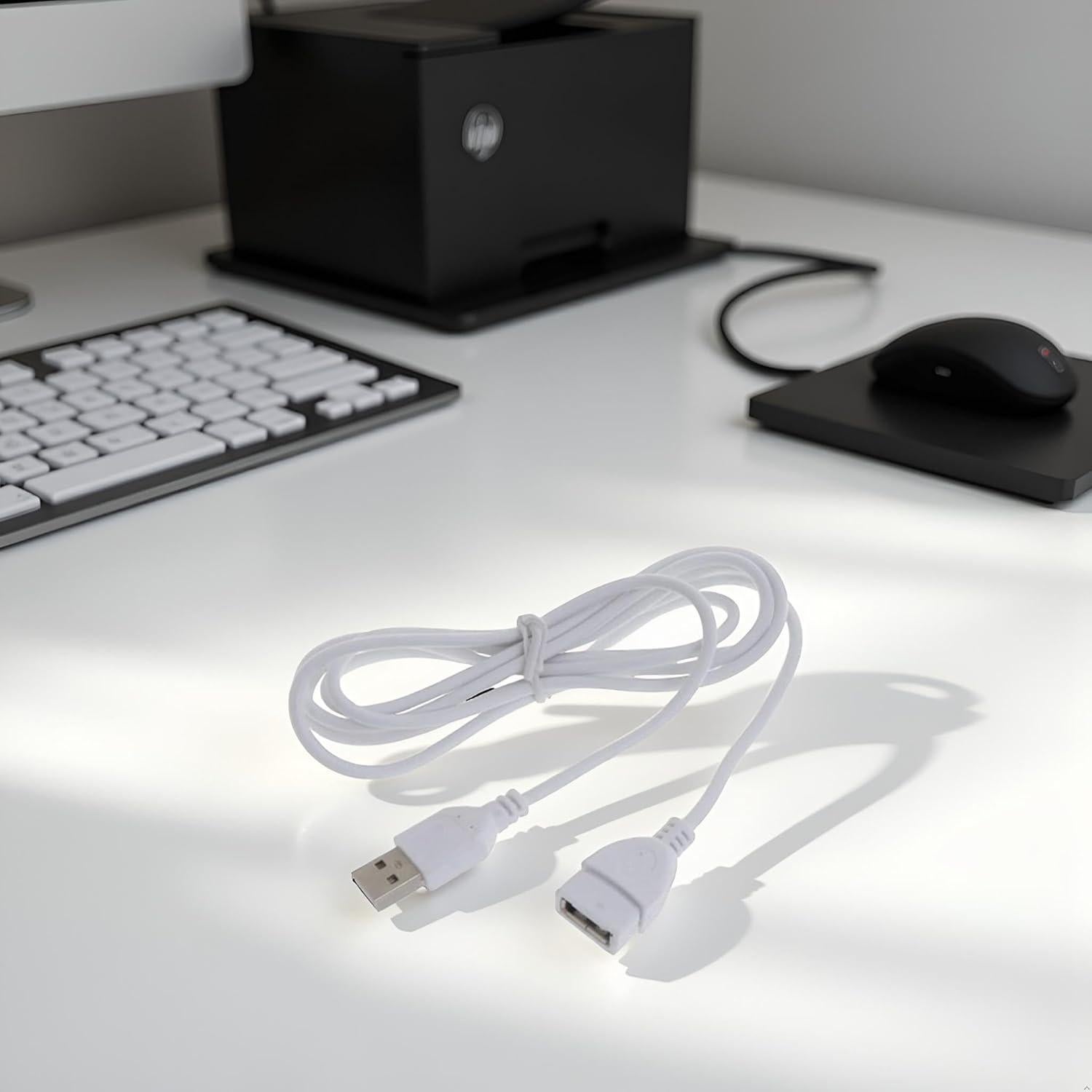 Cable de Extensión USB 2.0 Tustao 1.52m Tipo A Macho a Hembra