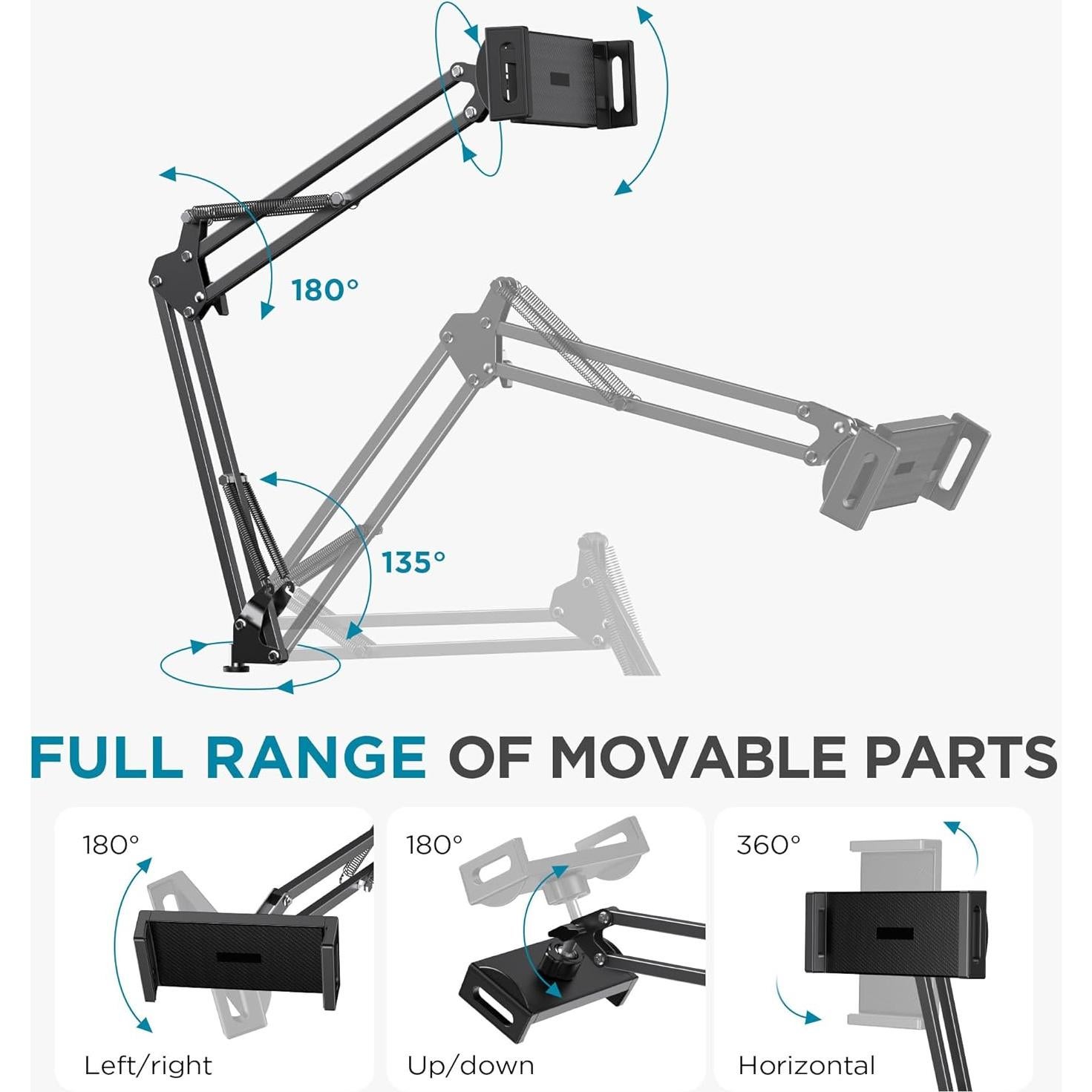 Soporte de Piso InnoGear TFS01 Ajustable para Tabletas 1.5kg
