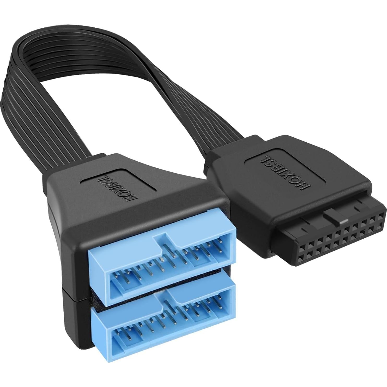 Cable de Extensión USB 3.0 Hemb. 19/20 Pines HOXIBSL 14.8 cm