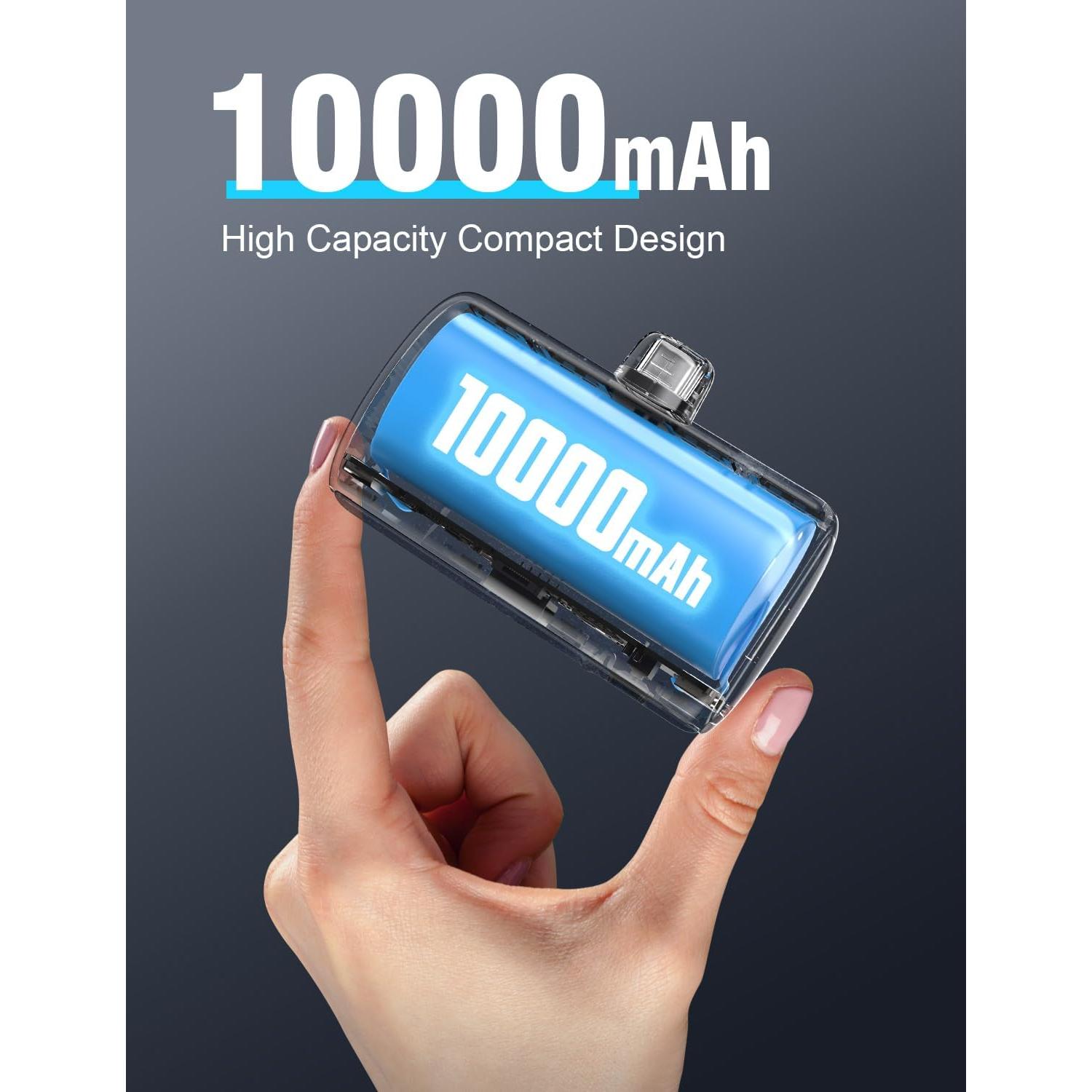 Cargador Portátil 10000 mAh Dongguan Carga Rápida USB C