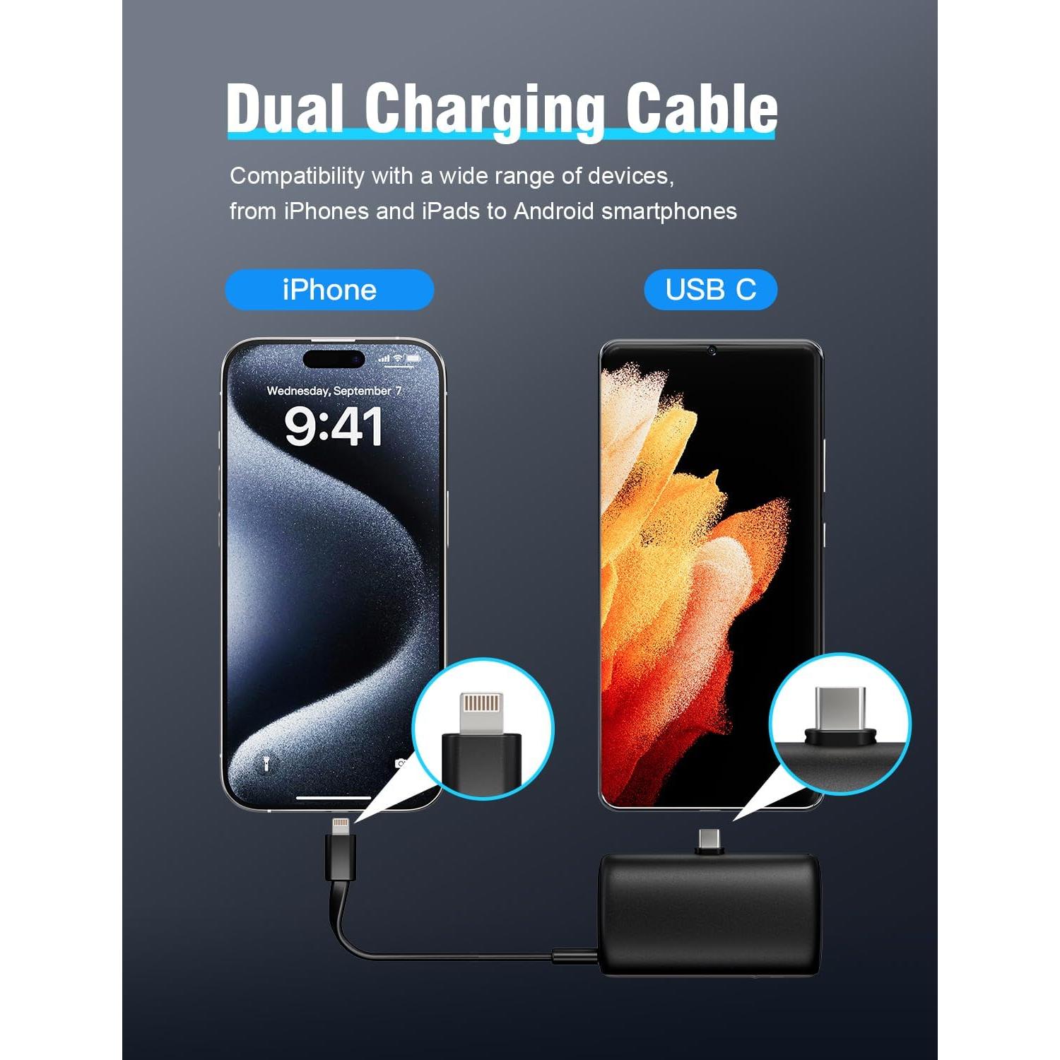 Cargador Portátil 10000 mAh Dongguan Carga Rápida USB C