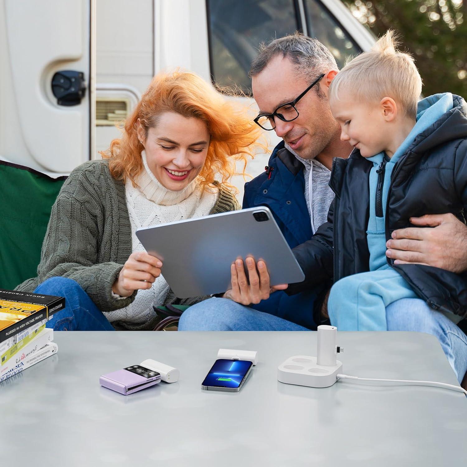 Cargador Portátil iWALK LinkPod 4000mAh Set de 4 Baterías