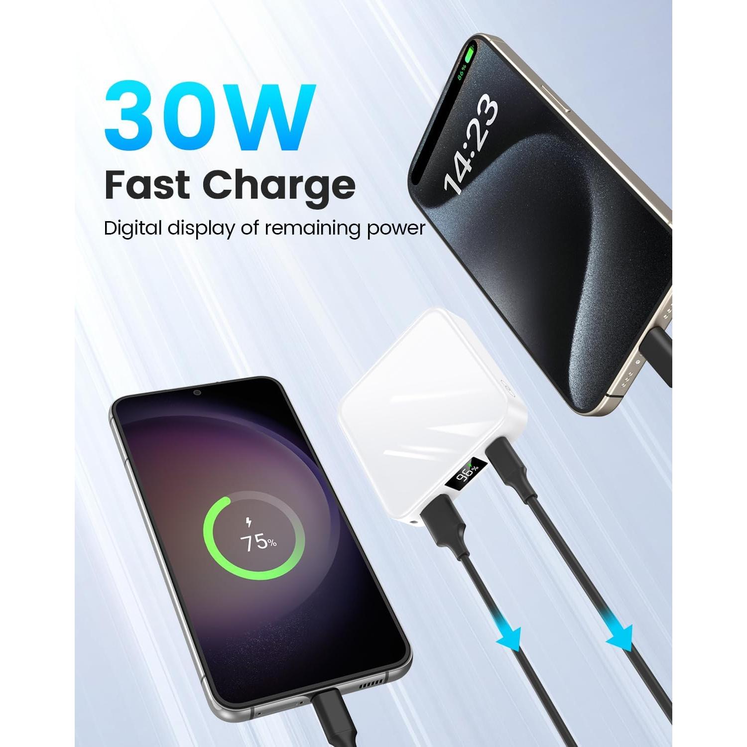 Banco de Energía 10000mAh Shenzhen Meimei Carga Rápida USB-C