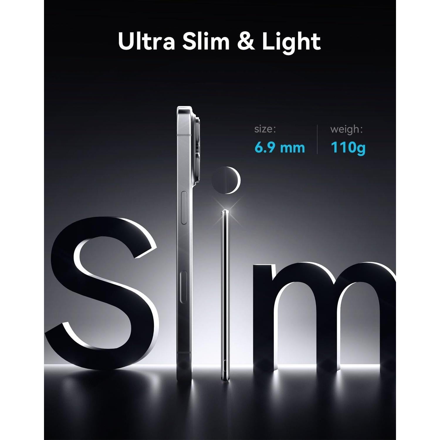 Batería Portátil MagSafe Kuulaa 5000mAh Carga Rápida USB-C