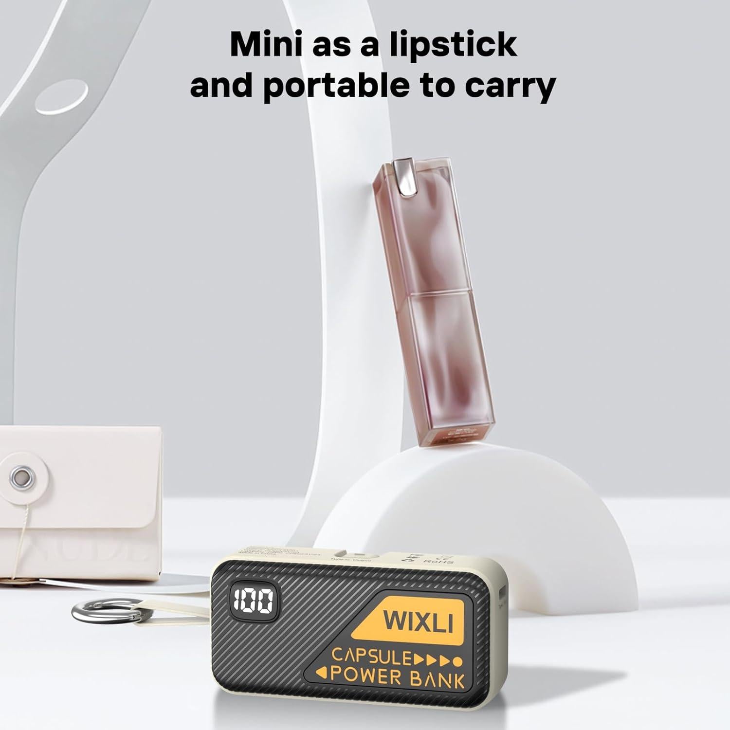 Cargador Portátil WIXLI H3 5000mAh USB-C para iPhone 15/16