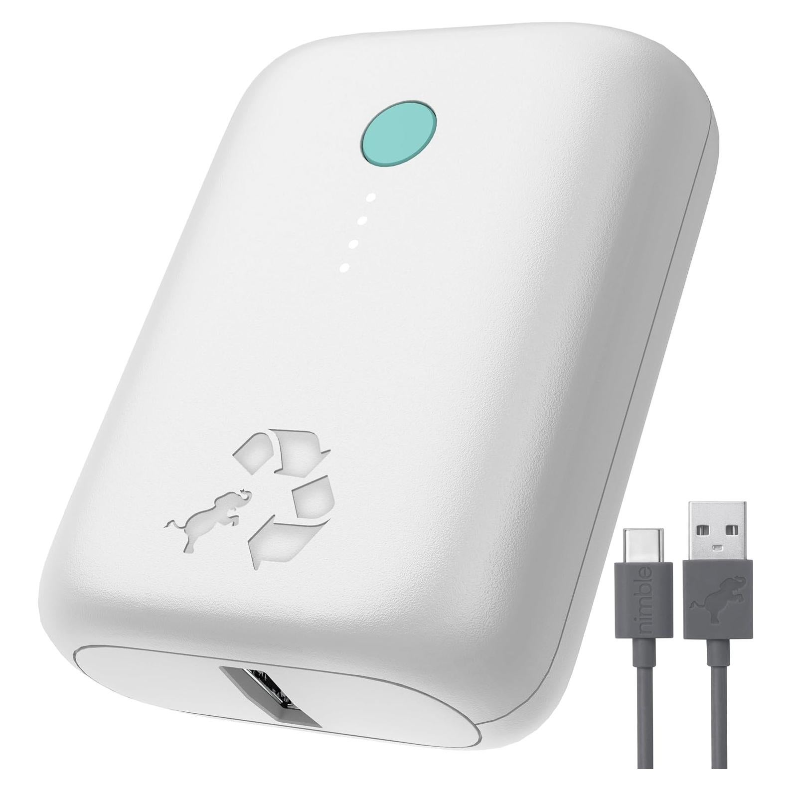 Cargador Portátil Nimble 5200mAh Carga Rápida USB-C y A
