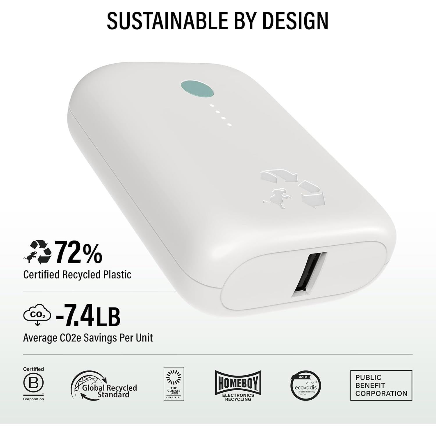 Cargador Portátil Nimble 5200mAh Carga Rápida USB-C y A