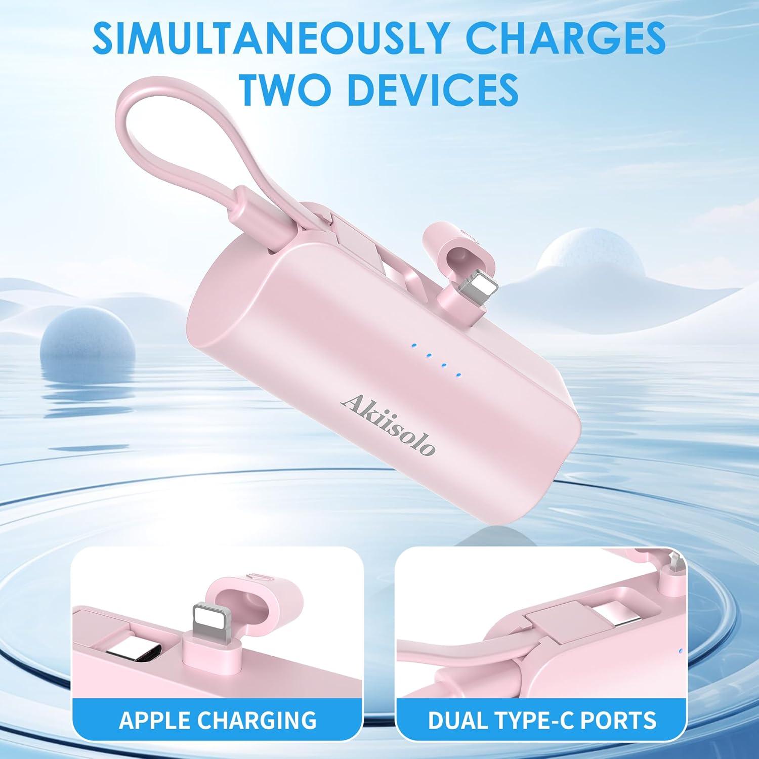 Cargador Portátil Huizhou 5000mAh para iPhone Carga Rápida