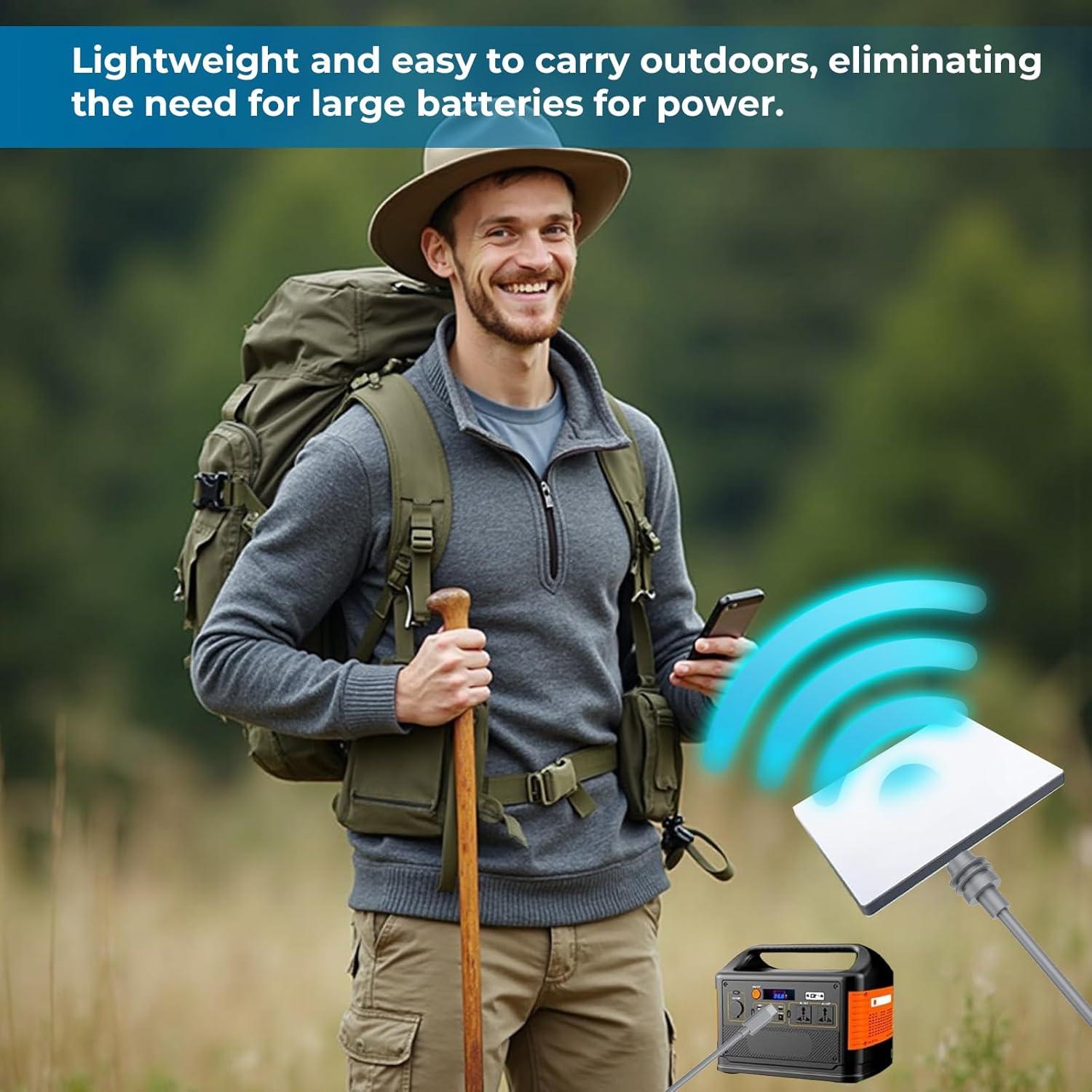 Cable de Alimentación USB-C a DC Mini Starlink 3M RONGWEIDA