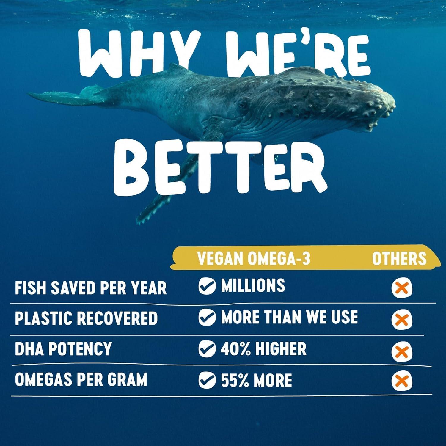 Omega 3 DHA Vegano Freshfield 180 Cápsulas Sin Carragenina