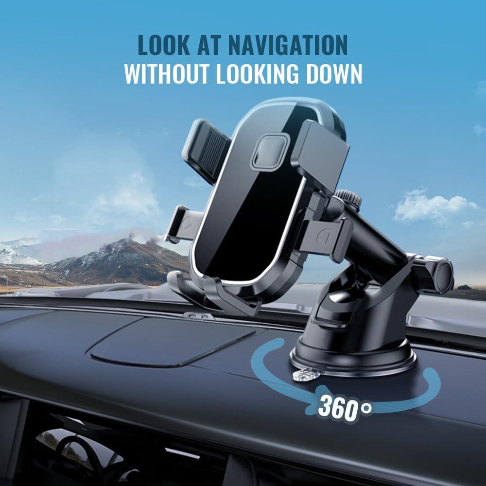 Soporte de Teléfono para Automóvil BrandNest Ajustable Universal